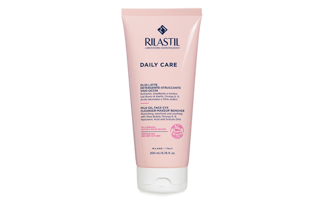 Rilastil Daily Care Milk Oil 200 ml |غسول ومزيل المكياج